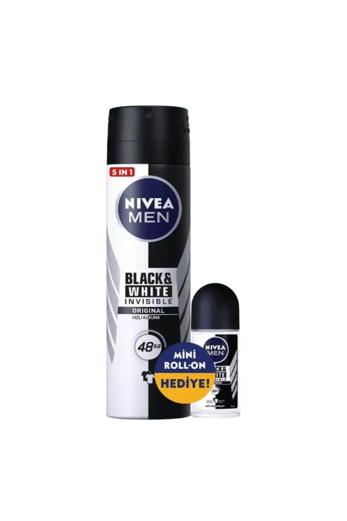 NIVEA Invisible B&w Originals ve MEN Deodorant 150ml Karşılaştırması