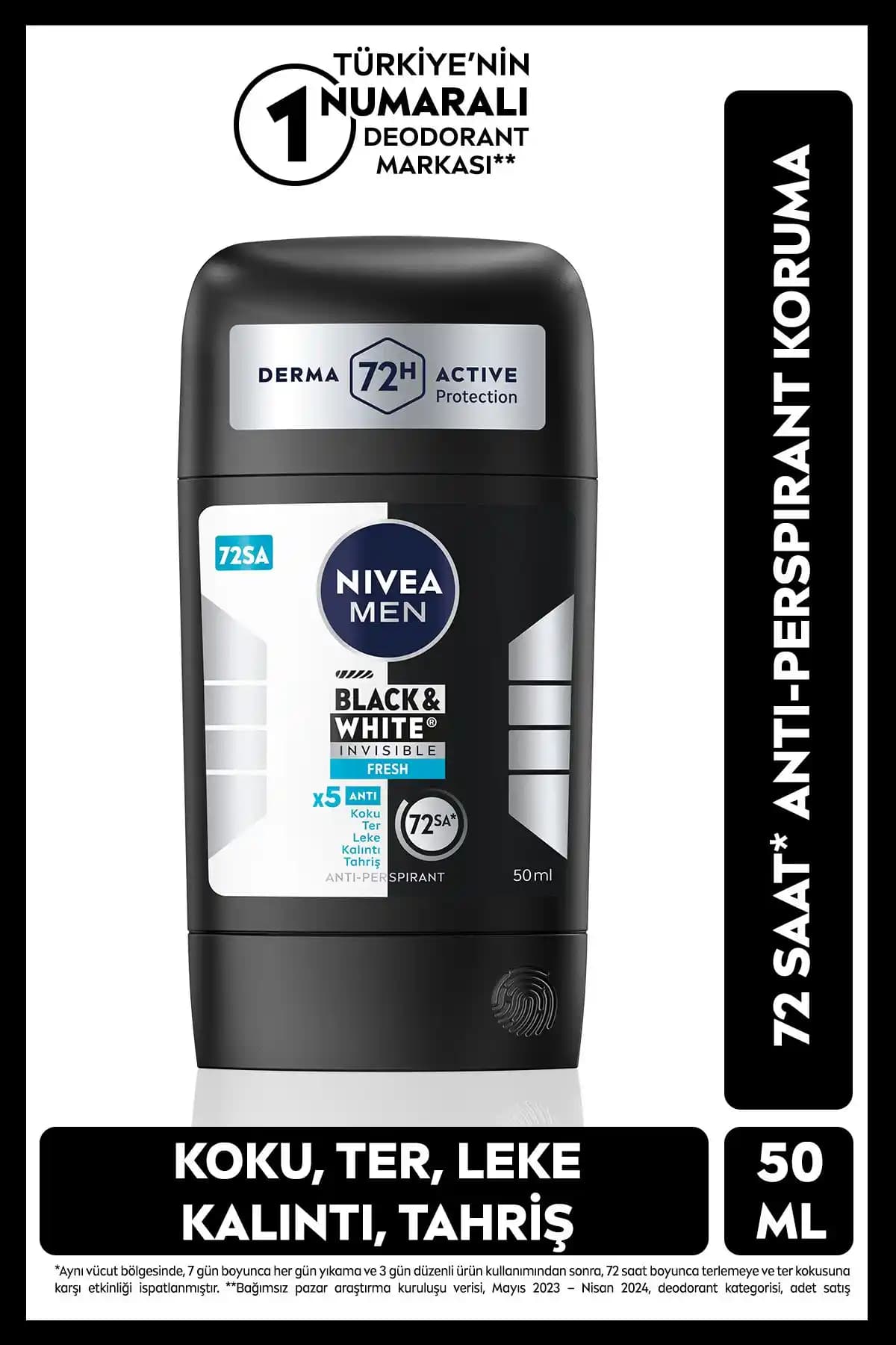 NIVEA MEN Deodorantları: Black&White Invisible Fresh ve Fresh Active Karşılaştırması