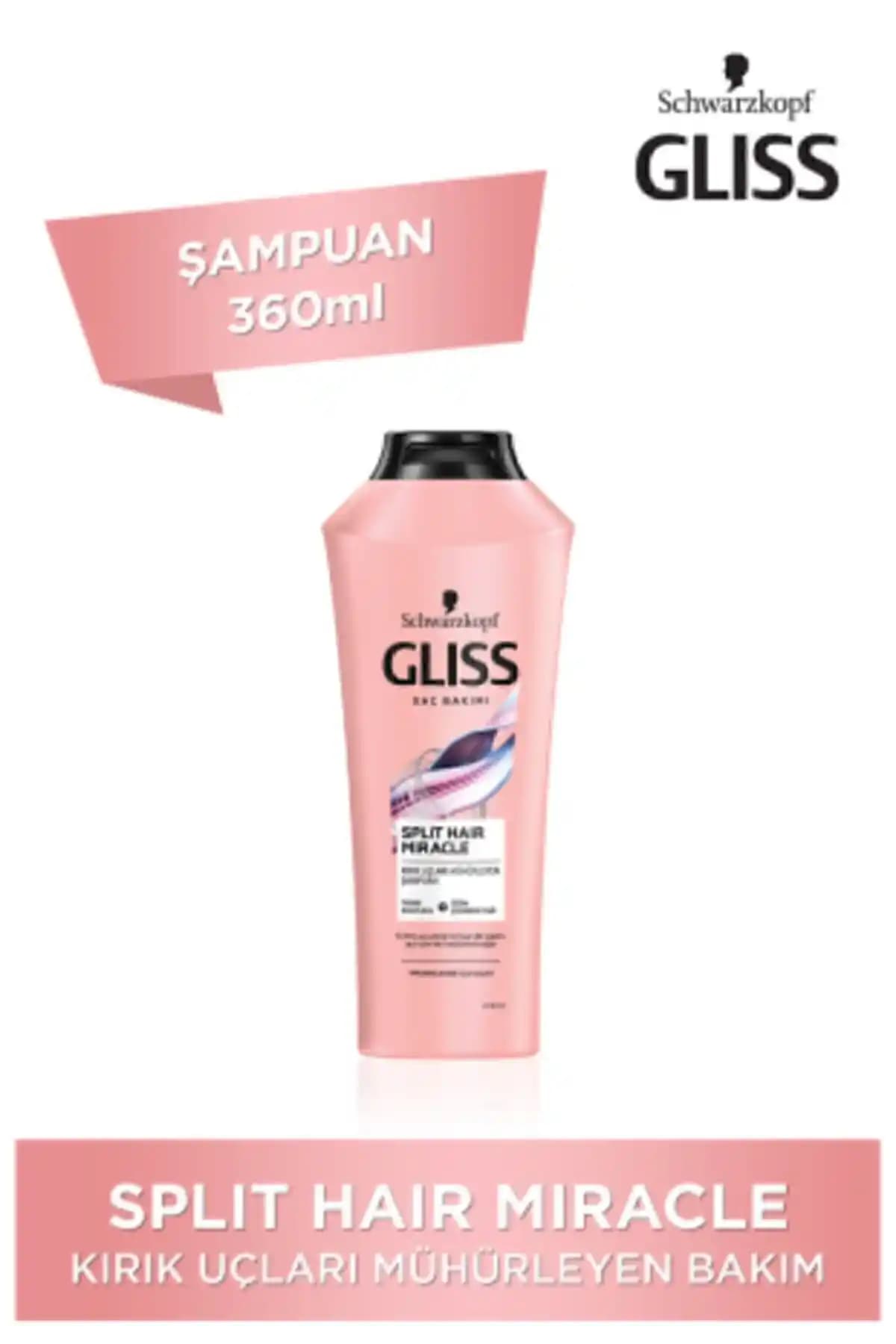 Gliss Schwarzkopf Glıss Split Hair Miracle ve Serum Deep Repair Şampuan Karşılaştırması