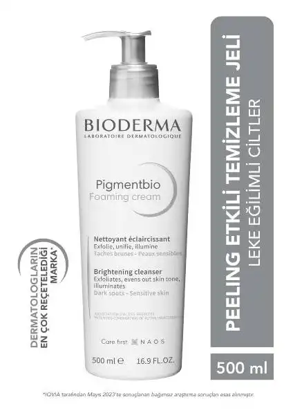 Bioderma Pigmentbio Foaming Cream: Aydınlatıcı ve Peeling Etkili Yıkama Jeli