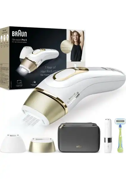 Braun IPL Silk·Expert Pro 5: Evde Hızlı ve Etkili Tüy Alma Çözümü
