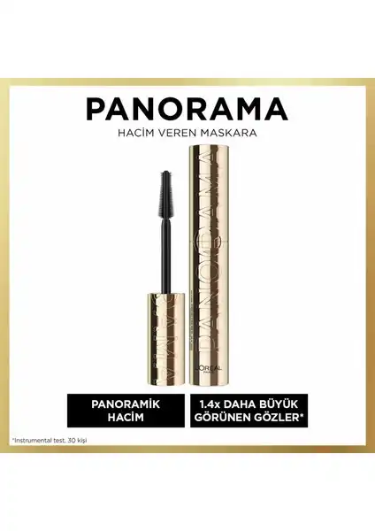 L'Oréal Paris Panorama Hacim Veren Maskara: Gözlerinizi Büyütmek İçin İdeal Seçim