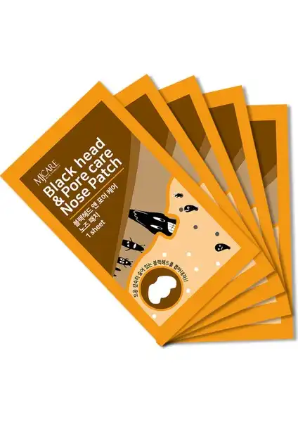 Mjcare Nose Pack: Etkili Siyah Nokta ve Gözenek Temizleyici Burun Bandı