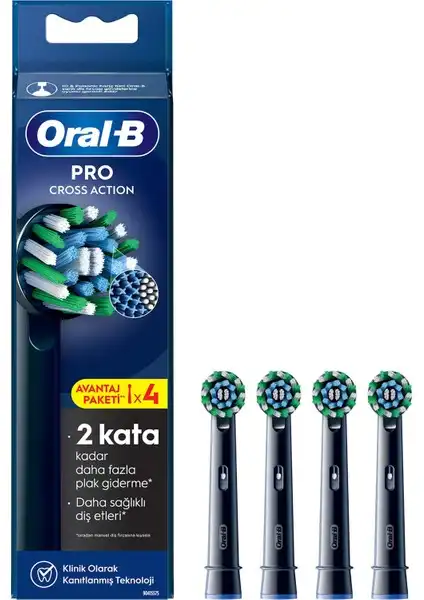 Oral-B Şarjlı Diş Fırçası Yedek Başlığı Cross Action X-Filament - Ağız Sağlığınız İçin İyi Bir Seçim