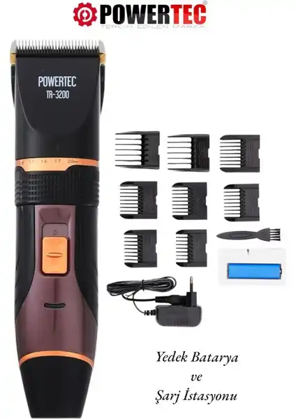 Powertec TR-3200 Kablosuz Saç Kesme Makinesi İncelemesi - Profesyonel Performans