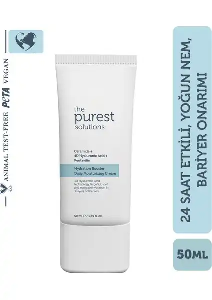 The Purest Solutions 24 Saat Etkili Günlük Nemlendirici Cilt Bakım Kremi incelemesi