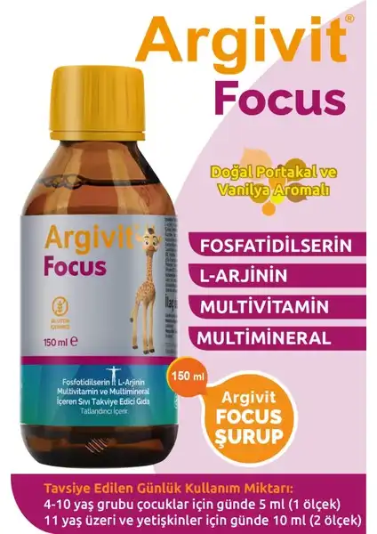 Argivit Focus Şurup: Çocuklar İçin Besleyici Takviye Gıda İncelemesi