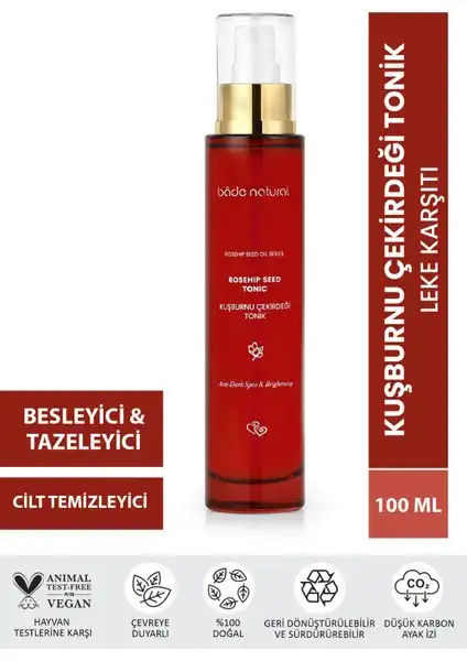 Bade Natural Kuşburnu Aydınlatıcı ve Leke Karşıtı Tonik İncelemesi