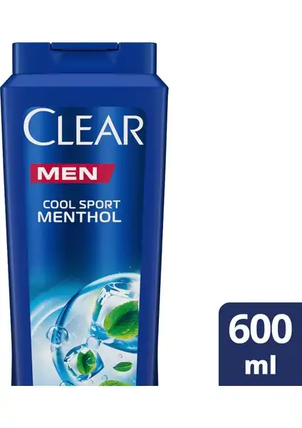 Clear Men Cool Sport Menthol kepeğe karşı etkili şampuan