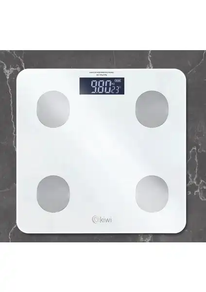 Kiwi KBS-1085 Akıllı Banyo Baskülü: Kullanıcı Dostu ve Fonksiyonel