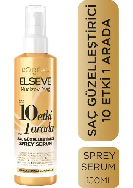 L'Oréal Paris Elseve Mucizevi Yağ Saç Güzelleştirici Serum İncelemesi