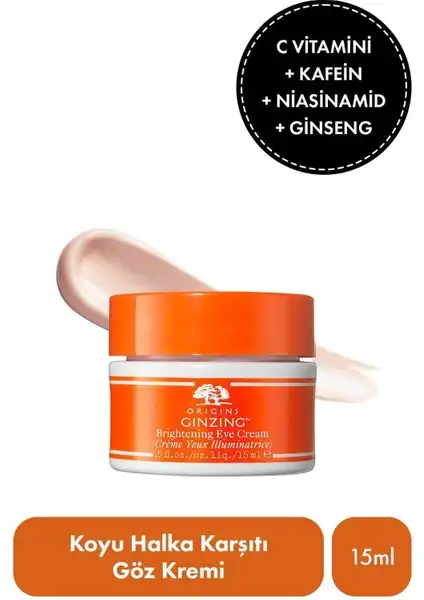 Origins C Vitamini & Niasinamid İçeren Ginzing Göz Kremi Tanıtımı