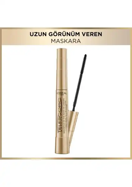 Telescopic Siyah Uzun Görünüm Veren Maskara: Özellikleri ve Yorumlar