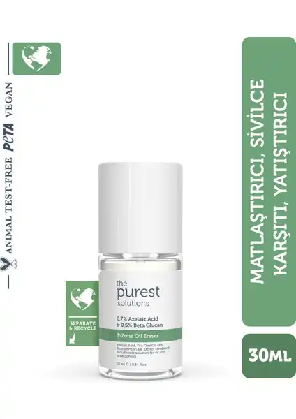 The Purest Solutions: Yağlı Ciltler İçin Matlaştırıcı Yüz Maskesi