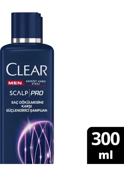 Clear Men Scalp Pro: Etkili Saç Dökülmesine ve Kepeğe Karşı Şampuan