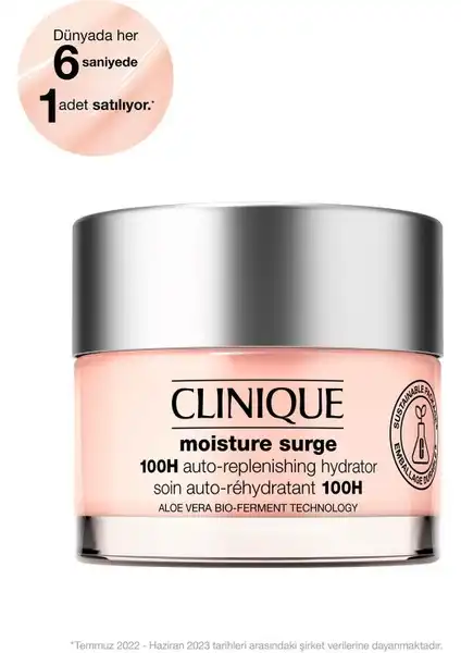 Clinique Moisture Surge: 100 Saat Etkili Nemlendirici | Cilt Bakımı
