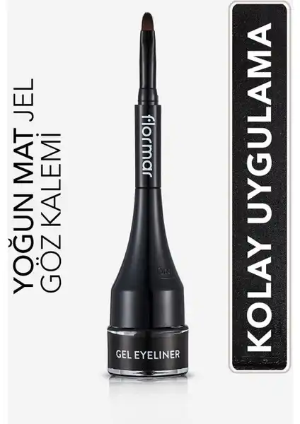 Flormar Yoğun Jel Dokulu ve Yüksek Pigmentli Gel Eyeliner İncelemesi