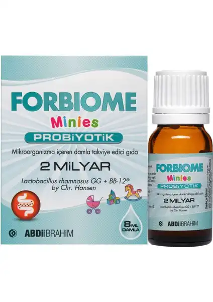 Forbiome Probiyotik Minies: Çocukların Sağlığı İçin Destekleyici Damla