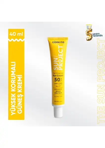 Görkito The Sun Project: Yüksek Korumalı Güneş Kremi ile Cilt Koruma