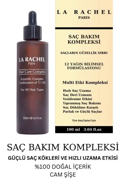 La Rachel-Paris Bitkisel Saç Bakım Kompleksi ile Saçlarınıza Doğal Destek