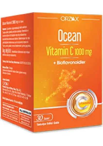 Ocean Vitamin C: Bağışıklık Sistemine Destekleyici Takviye Ürünü