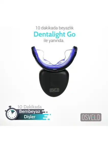 Osveld Dentalight Go: Mavi Işık Teknolojisi ile Diş Beyazlatma Kiti