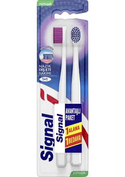 Signal Nazik Diş Eti Bakımı 1+1: Hassas Fırçalama Deneyimi