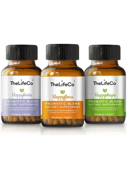 TheLifeCo 3'lü Probiyotik Paketi ile Sağlıklı Yaşam İmkanları