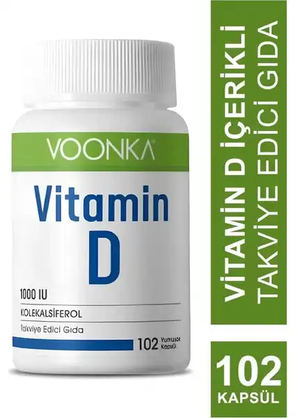 Voonka Vitamin D İçeren Takviye Edici Gıda İncelemesi ve Faydaları