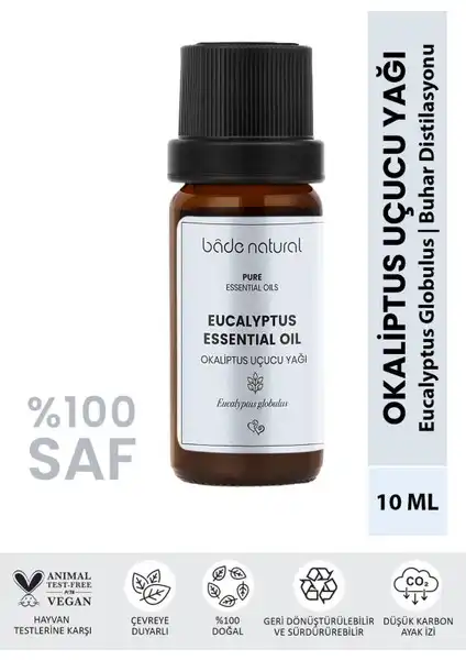 Bade Natural Okaliptus Uçucu Yağı: Doğal Ferahlama ve Arınma İmkanı