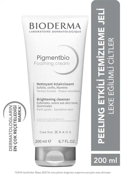 Bioderma Pigmentbio Foaming Cream ile Cilt Lekelerine Karşı Etkili Temizlik