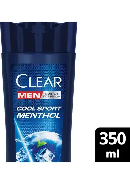 Clear Men Cool Sport Menthol: Erkekler için Etkili Kepek Şampuanı