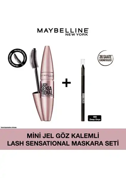 Maybelline Mini Jel Göz Kalemli Lash Sensational Maskara Seti İncelemesi