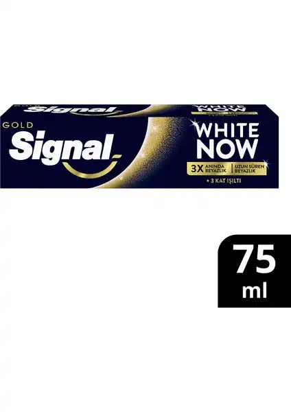 Signal White Now Gold: Anında Leke Karşıtı Diş Macunu İncelemesi