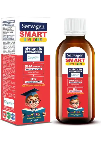 Sorvagen Smart Kids Sıvı Form: Çocuklar İçin Besin Takviyesi İncelemesi