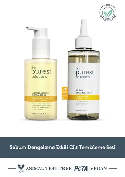 The Purest Solutions Sebum Dengeleme Cilt Temizleme Seti İncelemesi