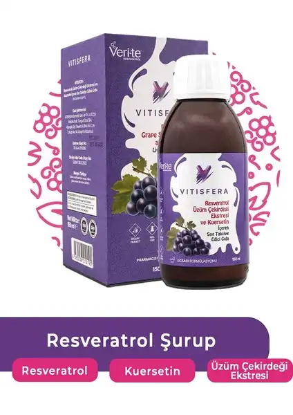 Vitisfera Resveratrol Şurup: Çocuklar İçin Bağışıklık Destekleyici Takviye