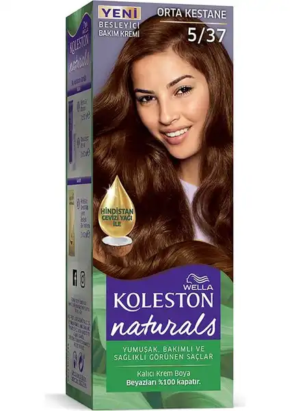 Wella Koleston Naturals 5/37: Saç Renginizi Sağlıklı Bir Şekilde Değiştirin