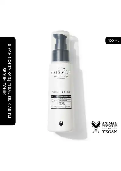 Cosmed Skinologist 2% BHA Konsantre: Cilt Yenileme ve Temizleme Serum İncelemesi