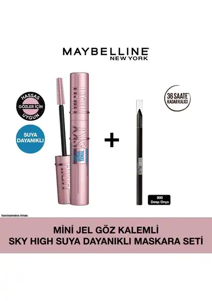 Maybelline Mini Jel Göz Kalemli Suya Dayanıklı Maskara Seti İncelemesi