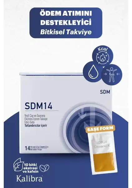 SDM14 Besin Takviyesi: Yeşil Çay ve Guarana ile Metabolizma Desteği