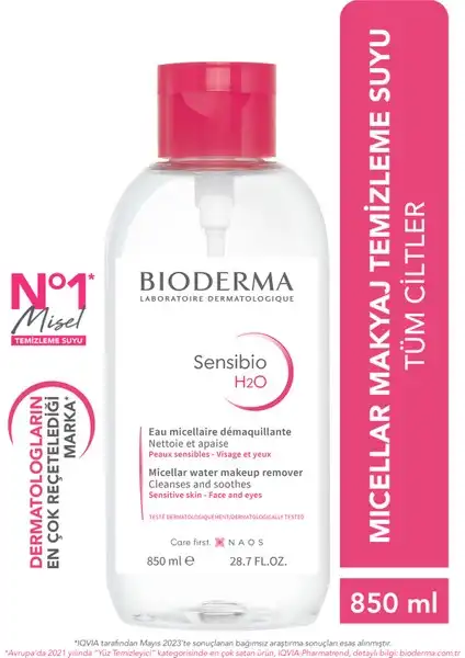 Bioderma Sensibio H2O: Hassas Ciltler İçin Etkili Misel Su Çözümü