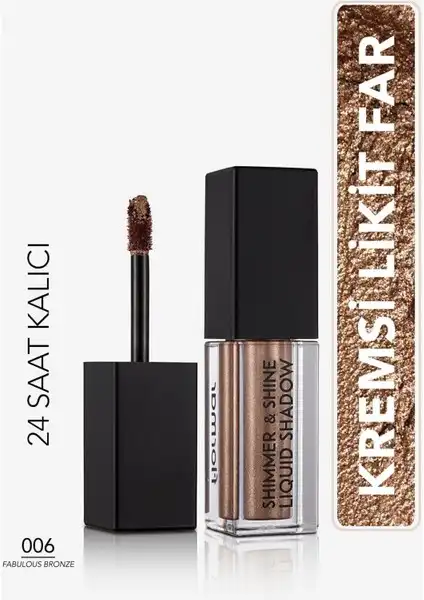 Flormar Göz Farı Shimmer & Shine 006 Fabulous Bronze İncelemesi