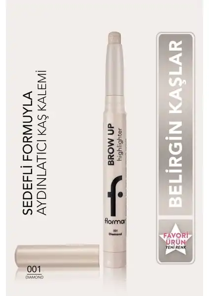 Flormar Kremsi Dokulu Brow Up Highlighter Pencil Aydınlatıcı Kalem Özellikleri