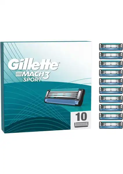 Gillette Mach3 Sport Yedek Tıraş Bıçağı: Konfor ve Performans Arasında Bir Seçim