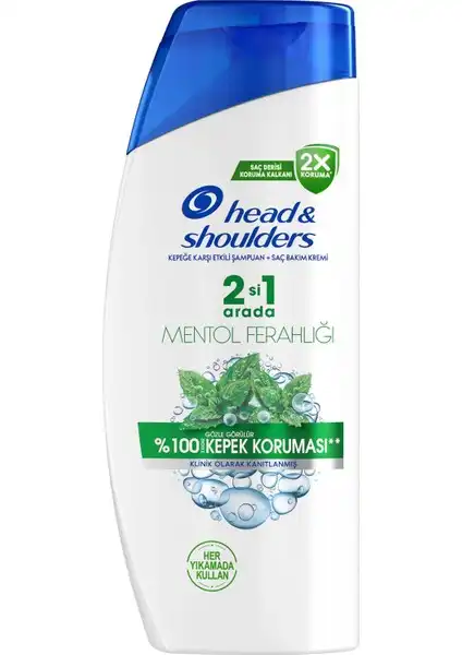 Head & Shoulders Mentol Ferahlığı 2'si 1 Arada Şampuan İncelemesi