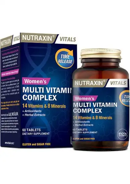 Nutraxin Multivitamin & Mineral Complex Women 60 Tablet Ürün İncelemesi