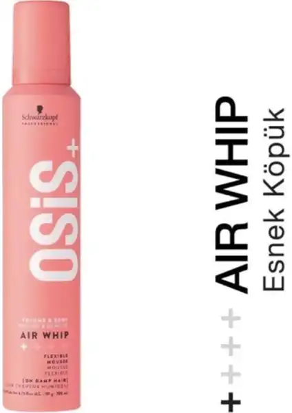Schwarzkopf Air Whip Esnek Köpük: Hacim ve Tutuş Sağlayan Ürün
