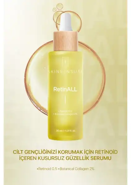 Skin Sensual Retinall Retinoid İçeren Kusursuz Bakım Serumu: Cilt Bakımında Yenilik