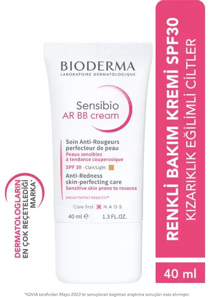 Bioderma Sensibio AR BB Krem: Hassas Ciltler İçin Etkili Çözüm